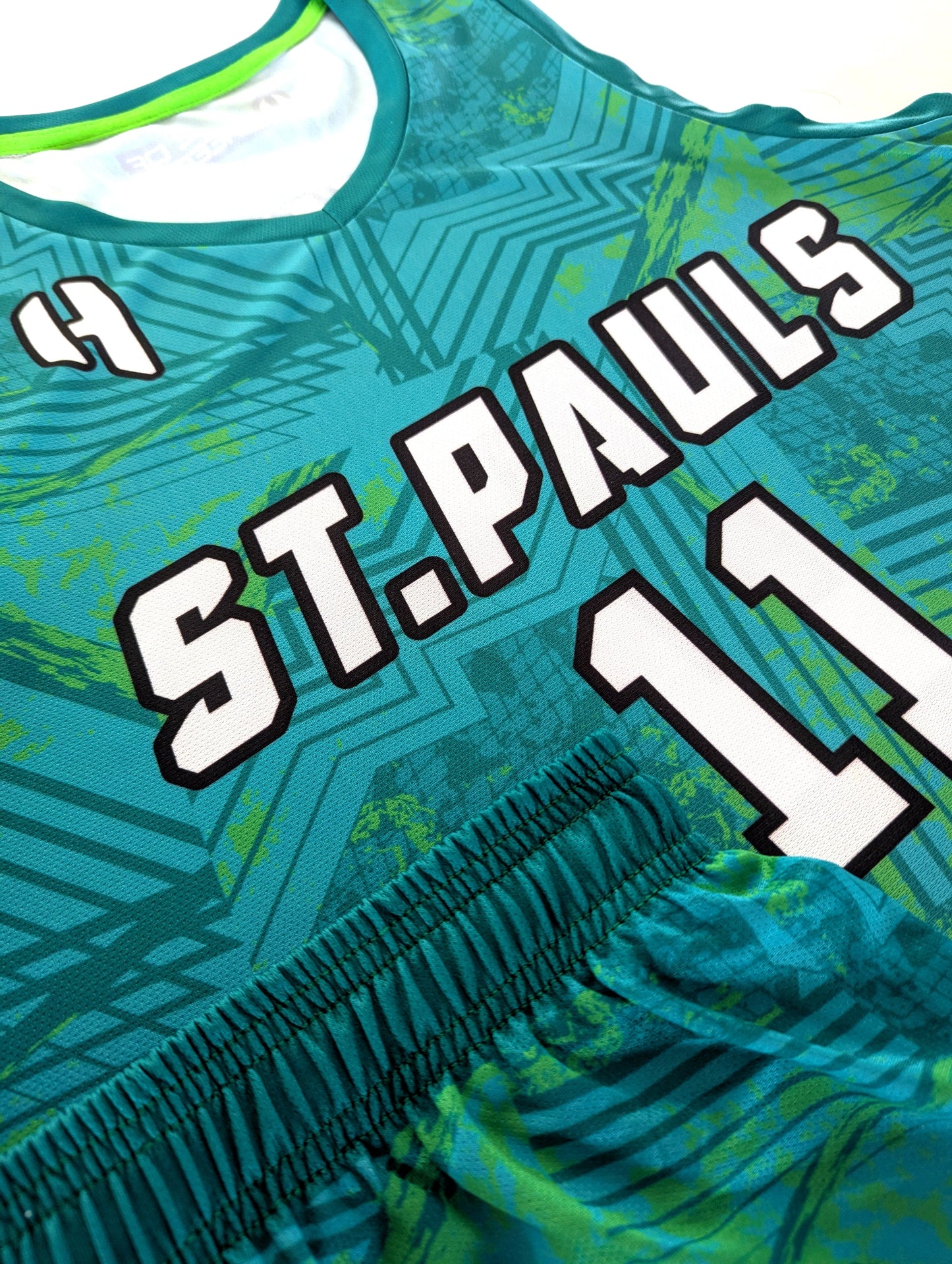 Custom Basketball Jersey and Shorts Set with Personalized Player Name, Number, and Team Name | HX382BS | Customize This!