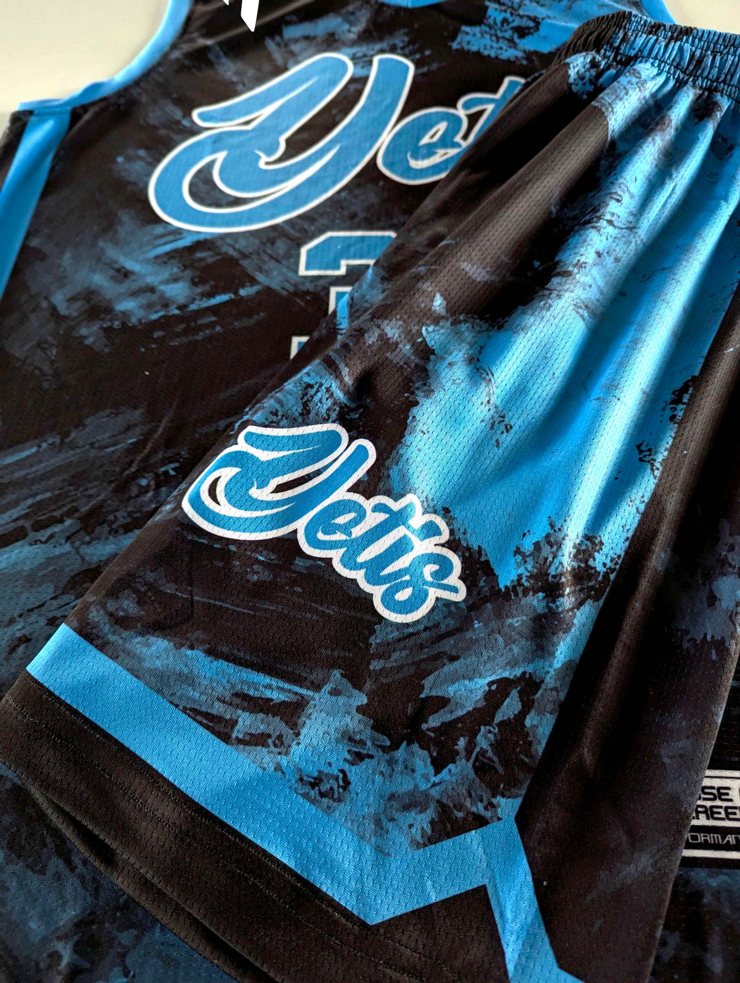 Custom KIDS Basketball Jersey and Shorts Set with Personalized Player Name, Number, and Team Name | HX332BS | Customize This!