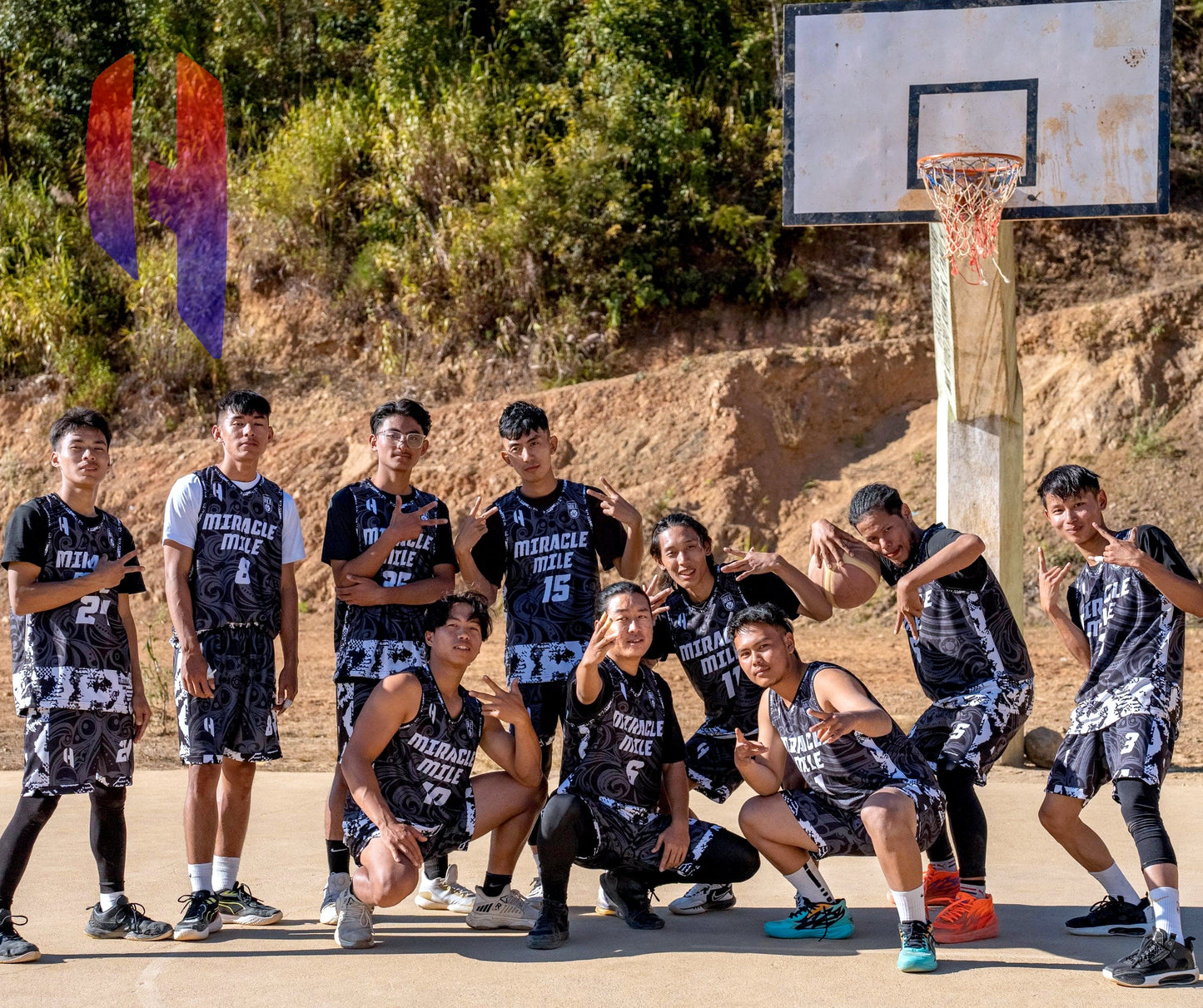 Custom KIDS Basketball Jersey and Shorts Set with Personalized Player Name, Number, and Team Name | HX149BS | Customize This!