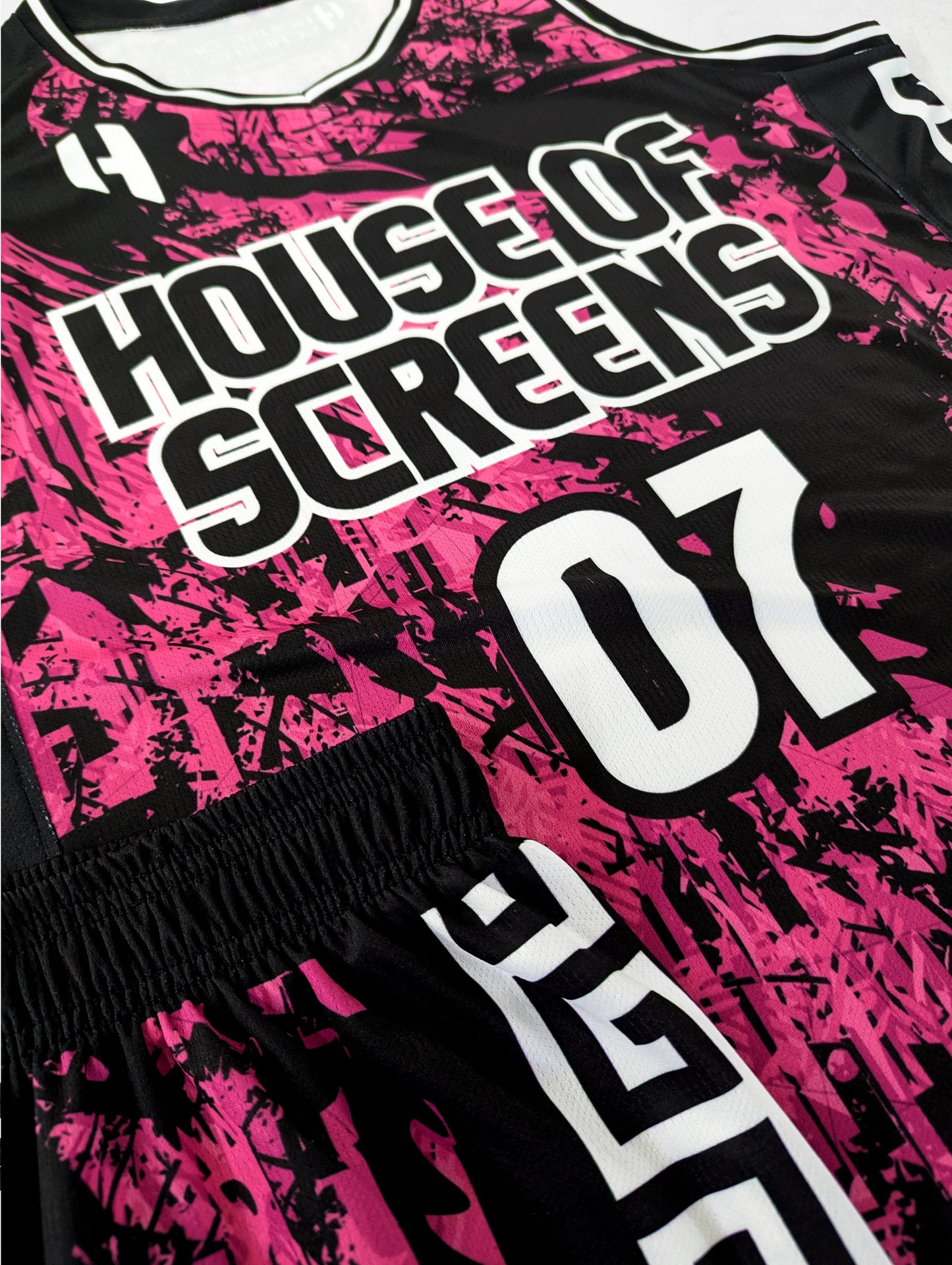 Premium PRO Custom Basketball Jersey and Shorts Set with Enhanced Side Cuts| Personalized Player Name, Number, and Team Name | HX498BS-PRO | Customize This!