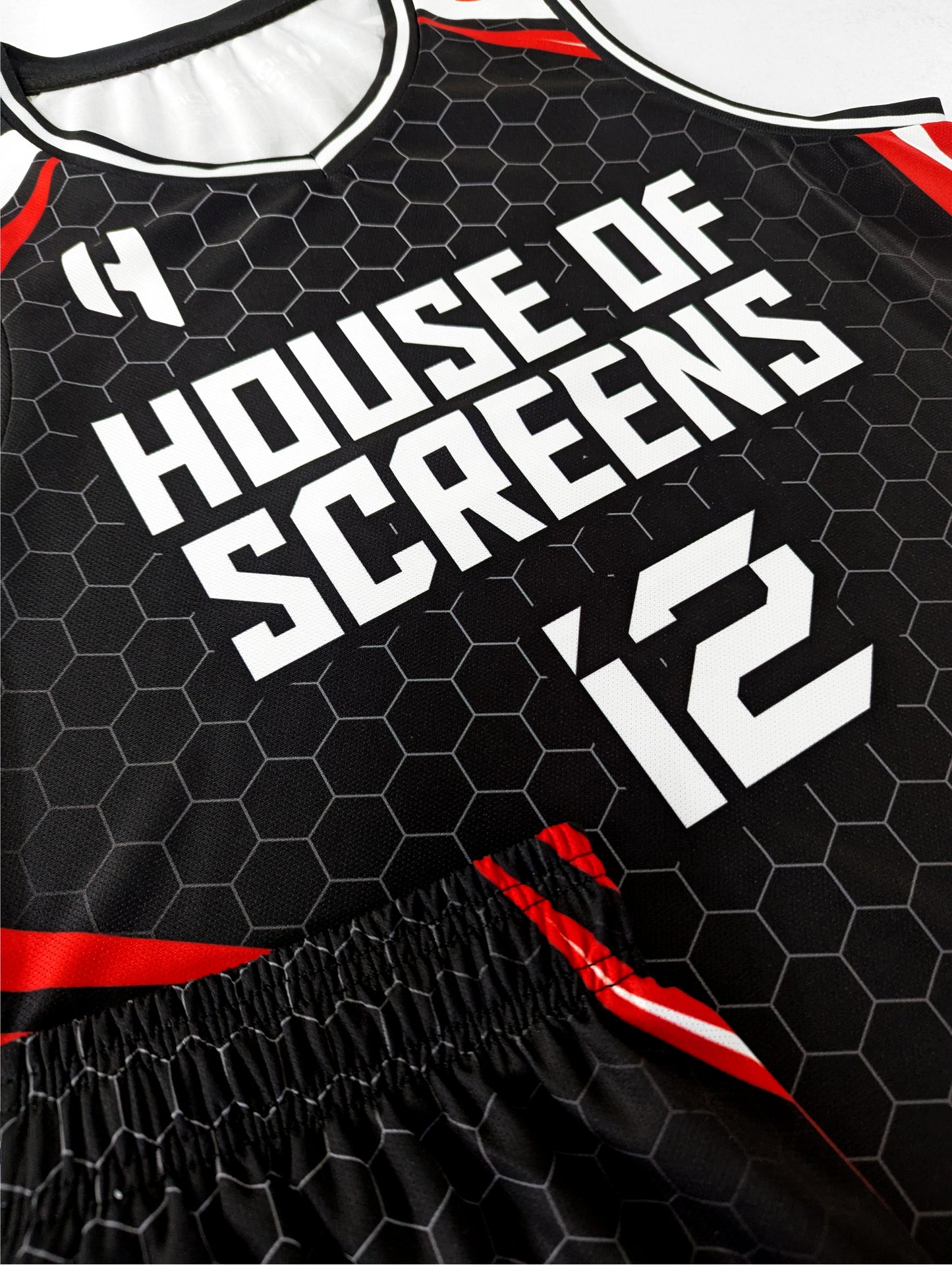 Custom Basketball Jersey and Shorts Set with Personalized Player Name, Number, and Team Name | HX492BS | Customize This!