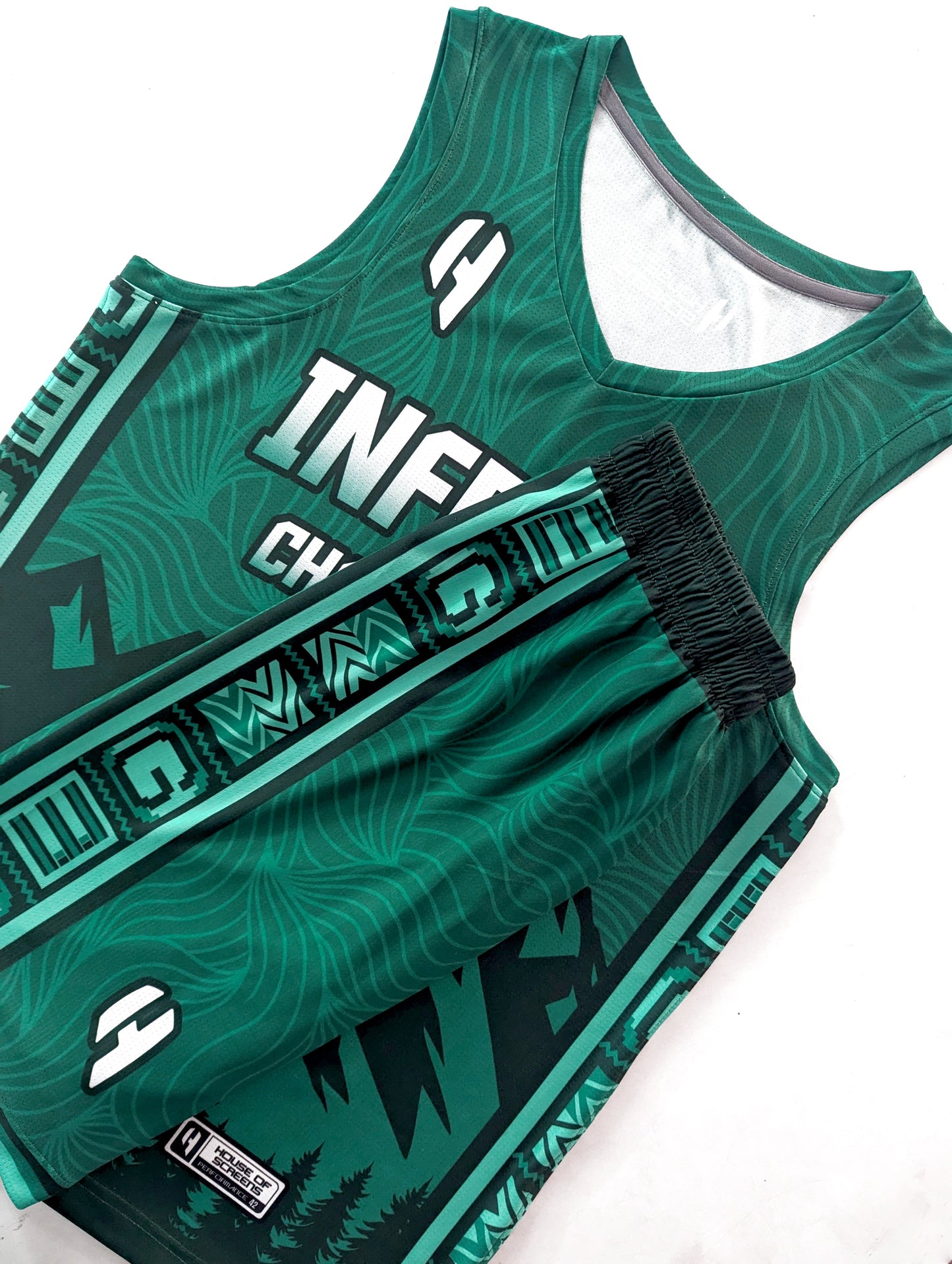 Custom Basketball Jersey and Shorts Set with Personalized Player Name, Number, and Team Name | HX375BS | Customize This!
