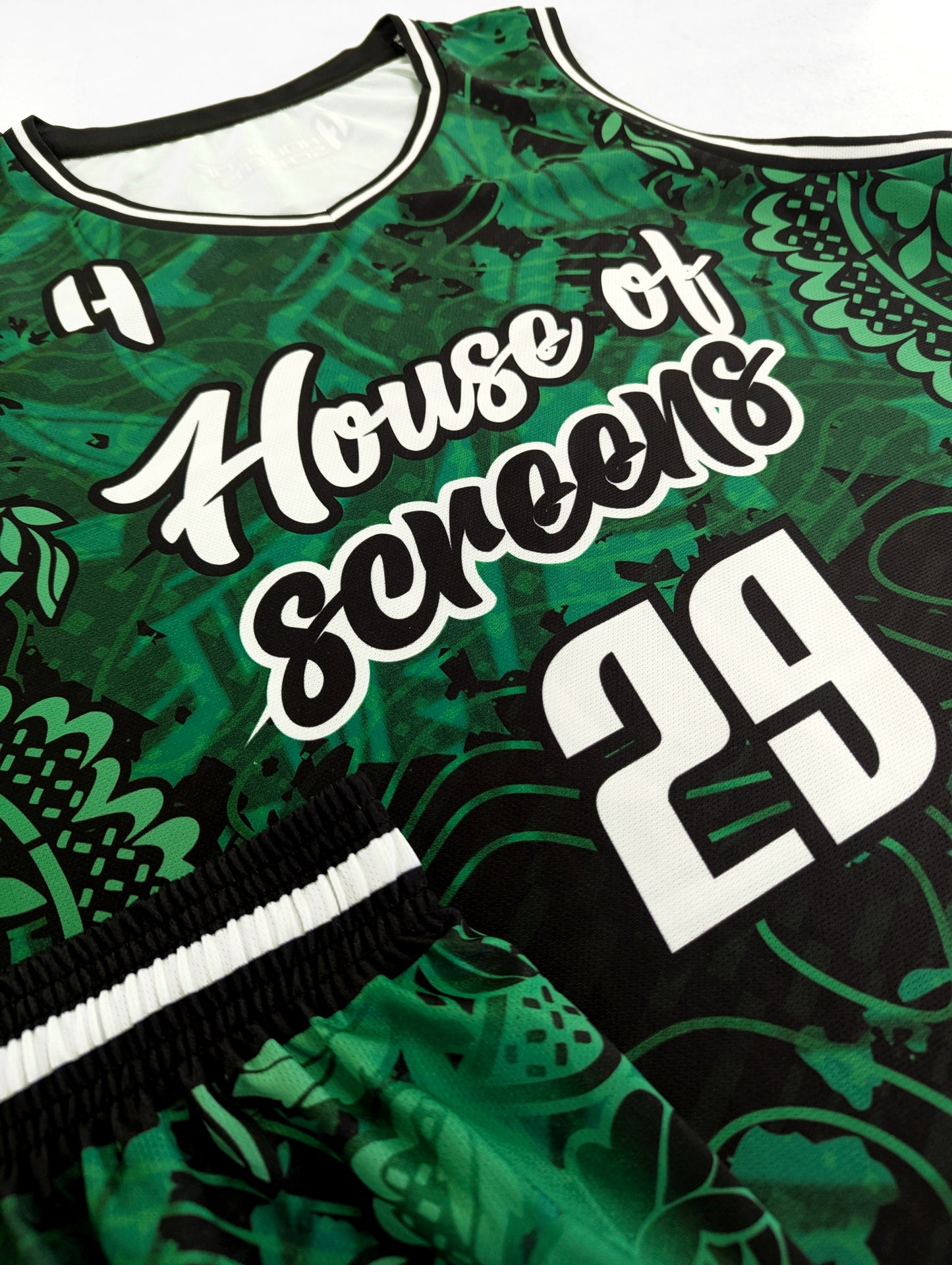 Custom Basketball Jersey and Shorts Set with Personalized Player Name, Number, and Team Name | HX486BS | Customize This!