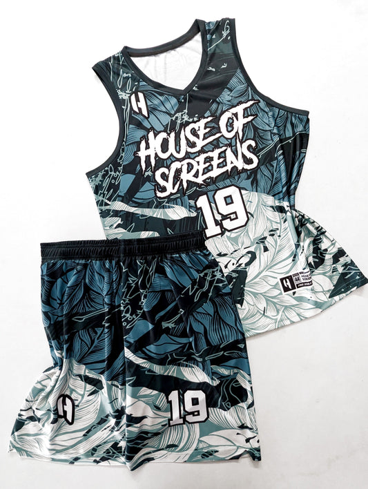 Custom Basketball Jersey and Shorts Set with Personalized Player Name, Number, and Team Name | HX441BS | Customize This!