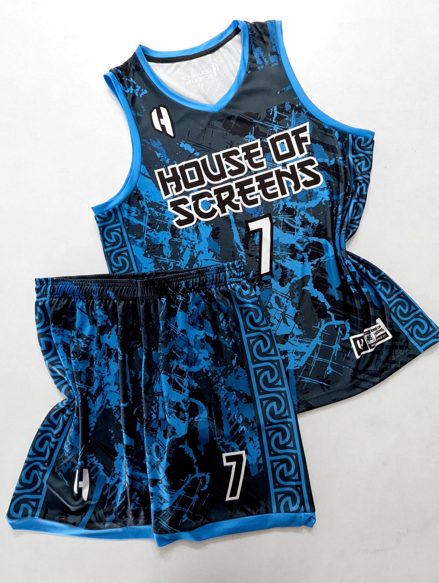Custom Basketball Jersey and Shorts Set with Personalized Player Name, Number, and Team Name | HX433BS | Customize This!