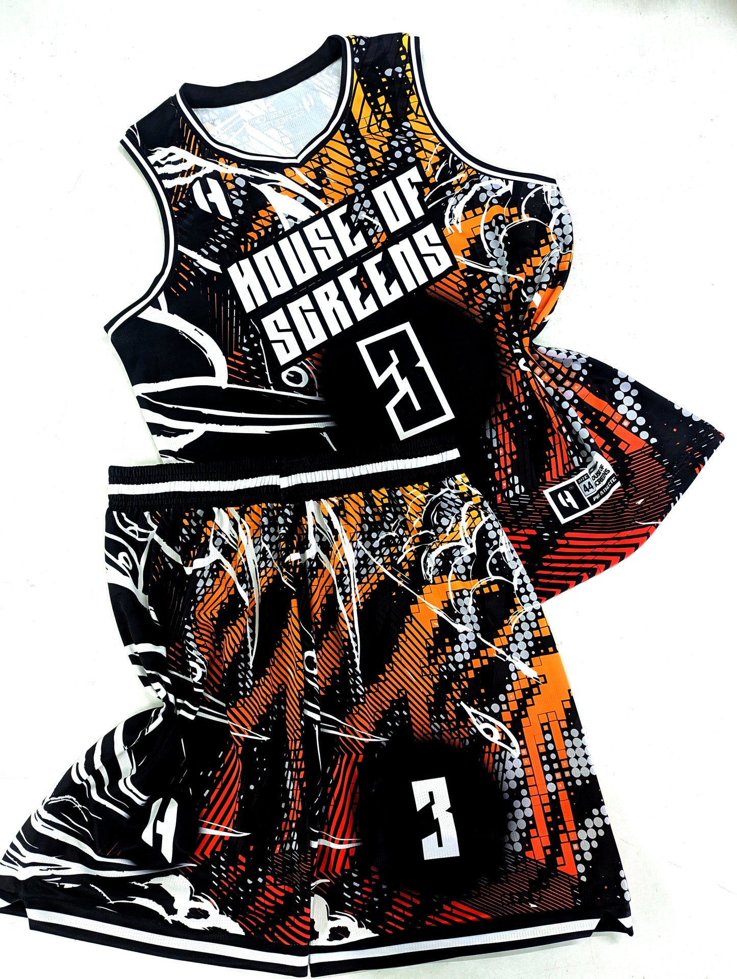 Custom Basketball Jersey and Shorts Set with Personalized Player Name, Number, and Team Name | HX487BS | Customize This!