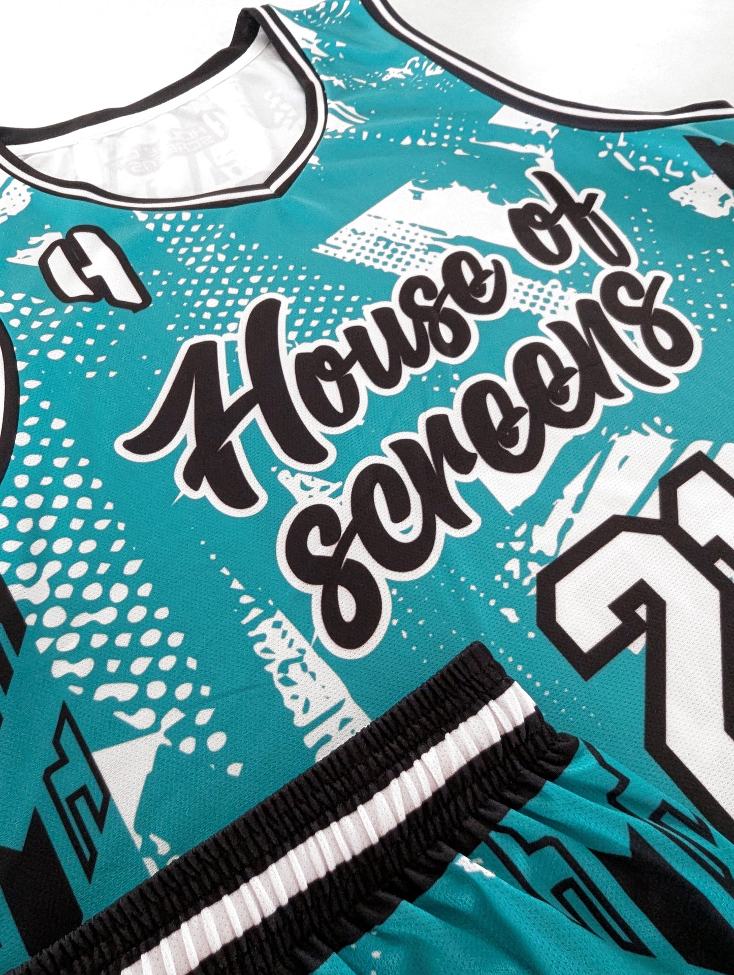 Custom Basketball Jersey and Shorts Set with Personalized Player Name, Number, and Team Name | HX438BS | Customize This!