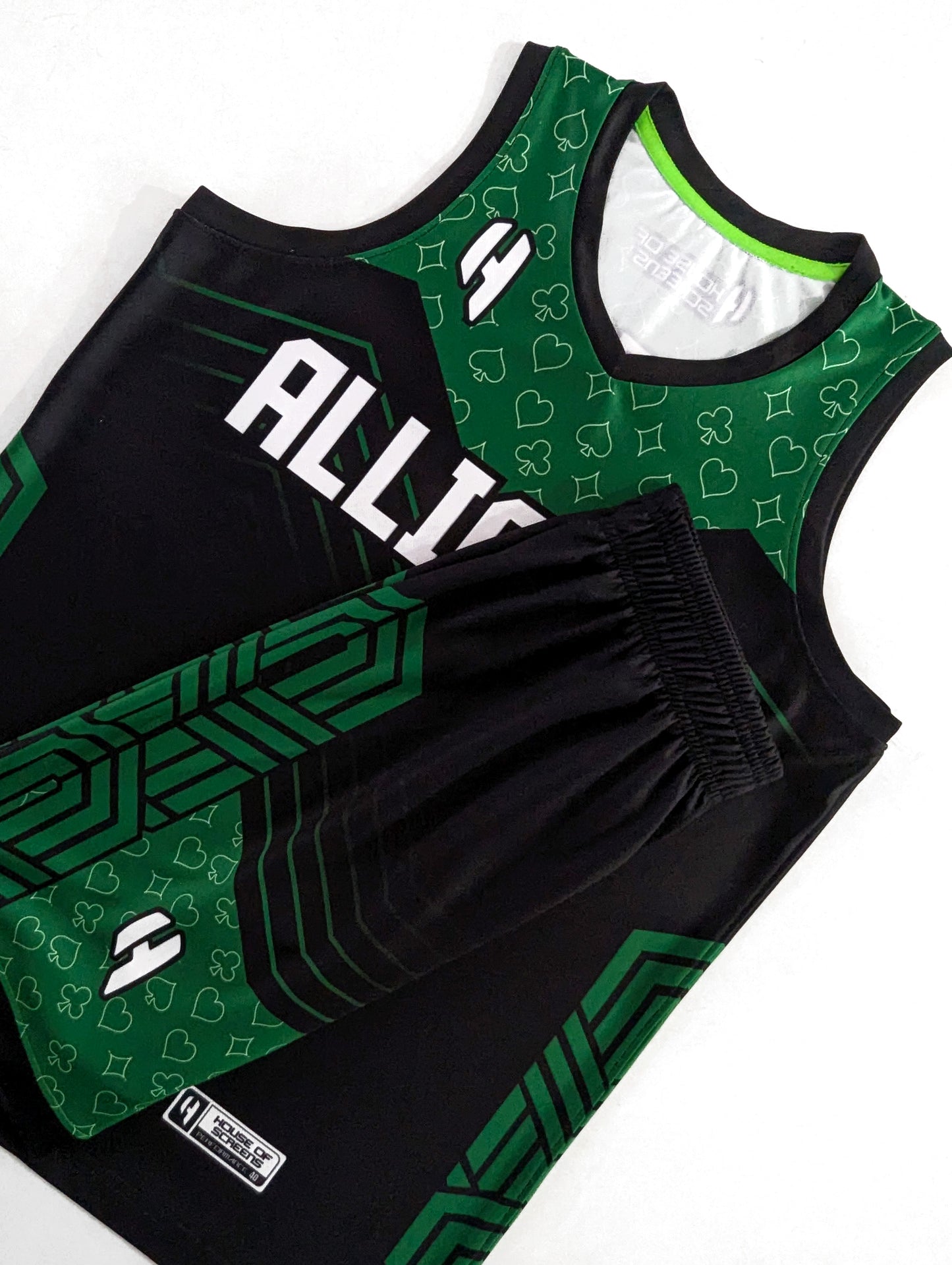 Custom Basketball Jersey and Shorts Set with Personalized Player Name, Number, and Team Name | HX408BS | Customize This!