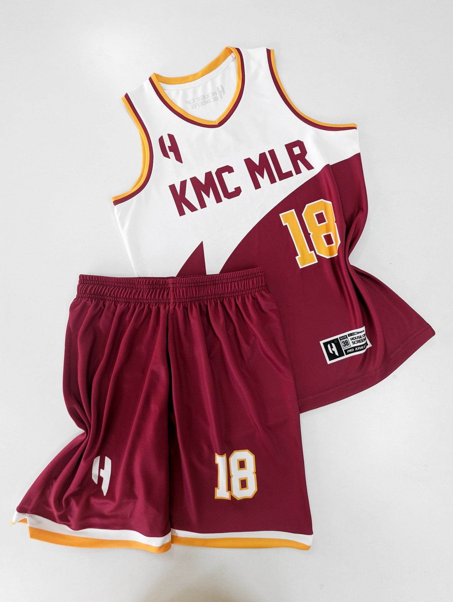 Custom Basketball Jersey and Shorts Set with Personalized Player Name, Number, and Team Name | HX409BS | Customize This!