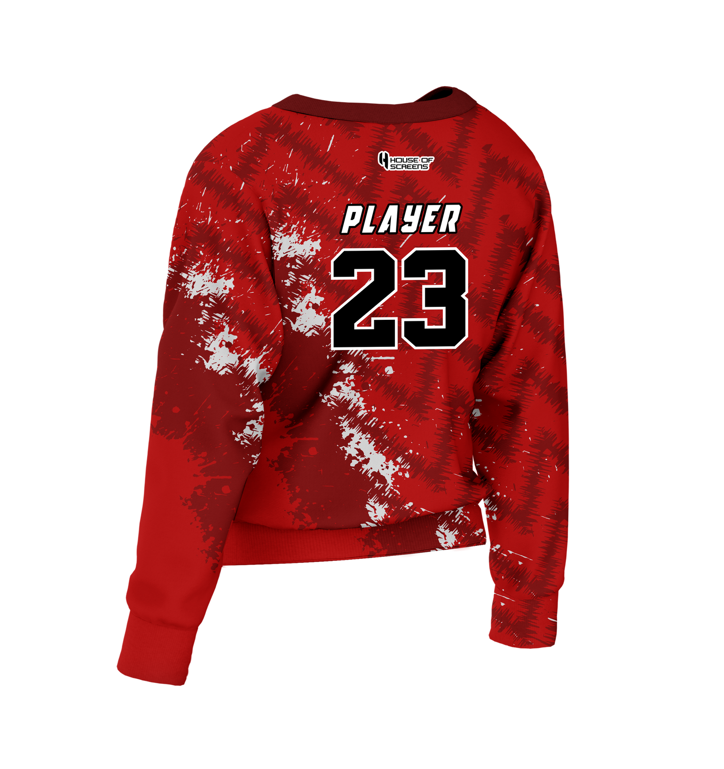 Custom Oversized Sweatshirt | HX08CSS | Customise Team name, Player Name and Number