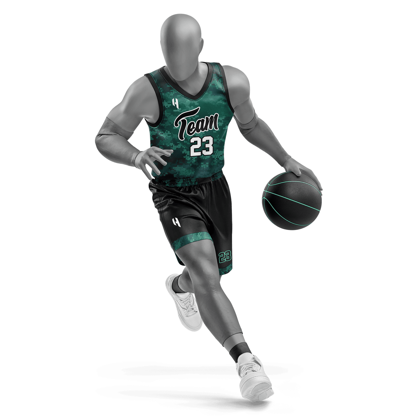 Custom KIDS Basketball Jersey and Shorts Set with Personalized Player Name, Number, and Team Name | HX129BS | Customize This!