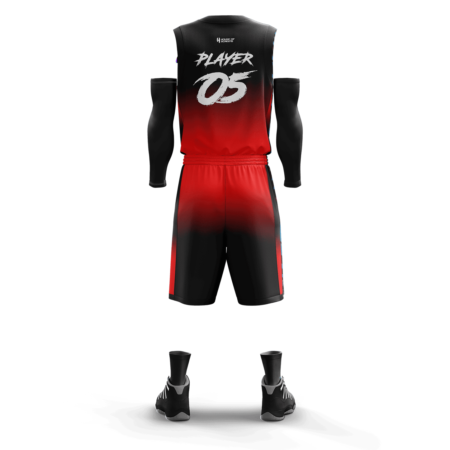 Custom KIDS Basketball Jersey and Shorts Set with Personalized Player Name, Number, and Team Name | HX14BS | Customize This!