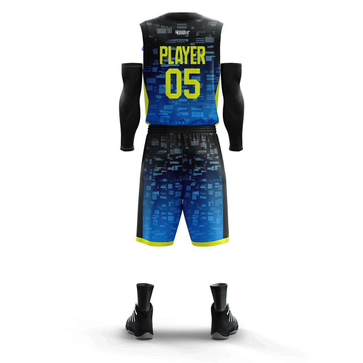 Custom KIDS Basketball Jersey and Shorts Set with Personalized Player Name, Number, and Team Name | HX21BS | Customize This!