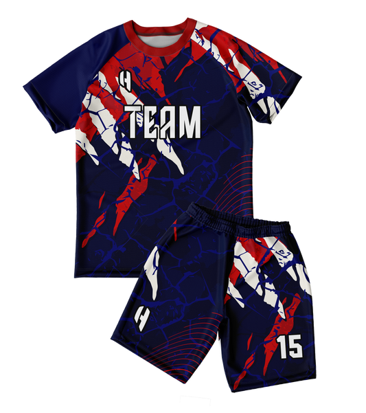 Custom Badminton Jersey and Shorts Set with Personalized Name, Number, and Team Name | HX024BD | Customize This!