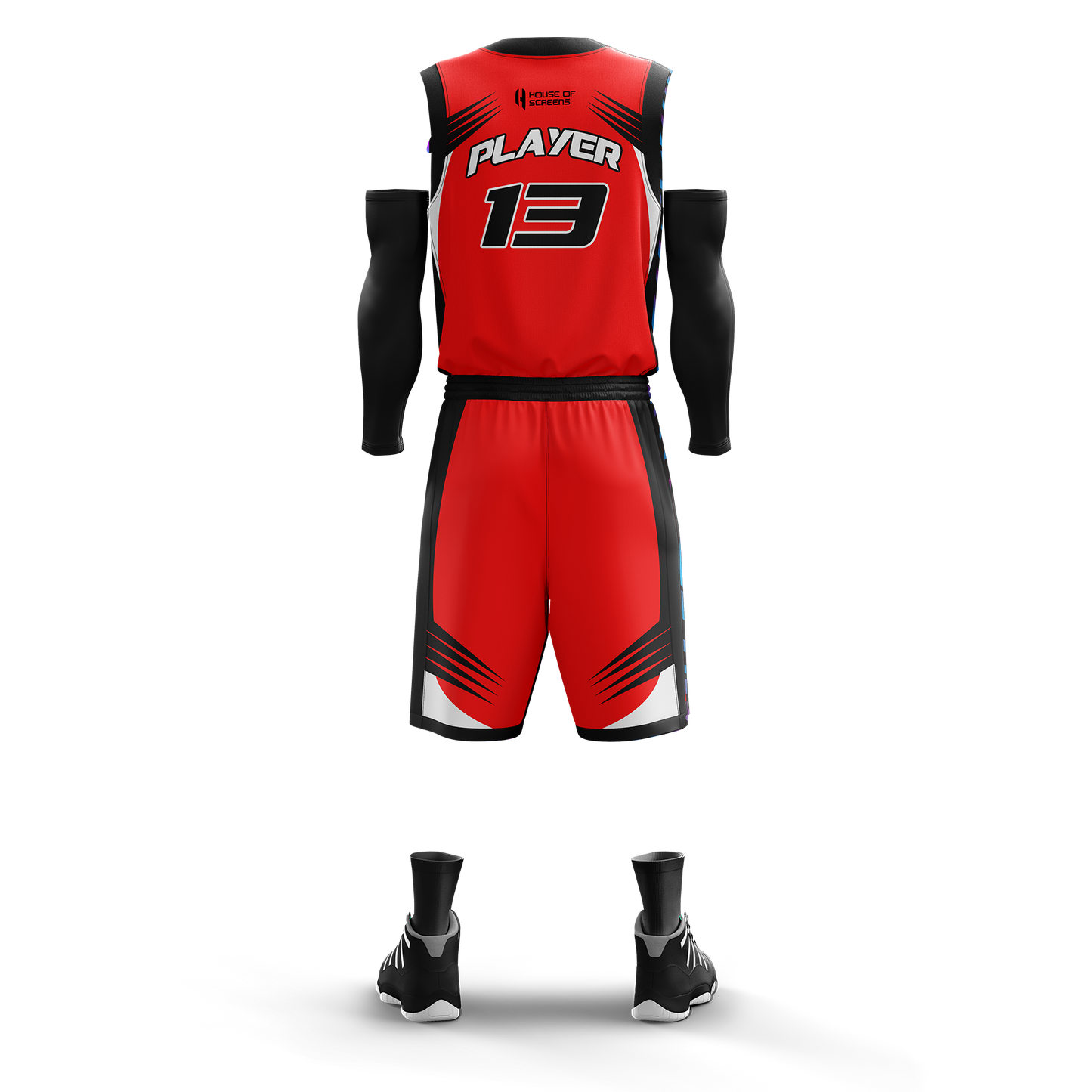 Custom KIDS Basketball Jersey and Shorts Set with Personalized Player Name, Number, and Team Name | HX26BS | Customize This!