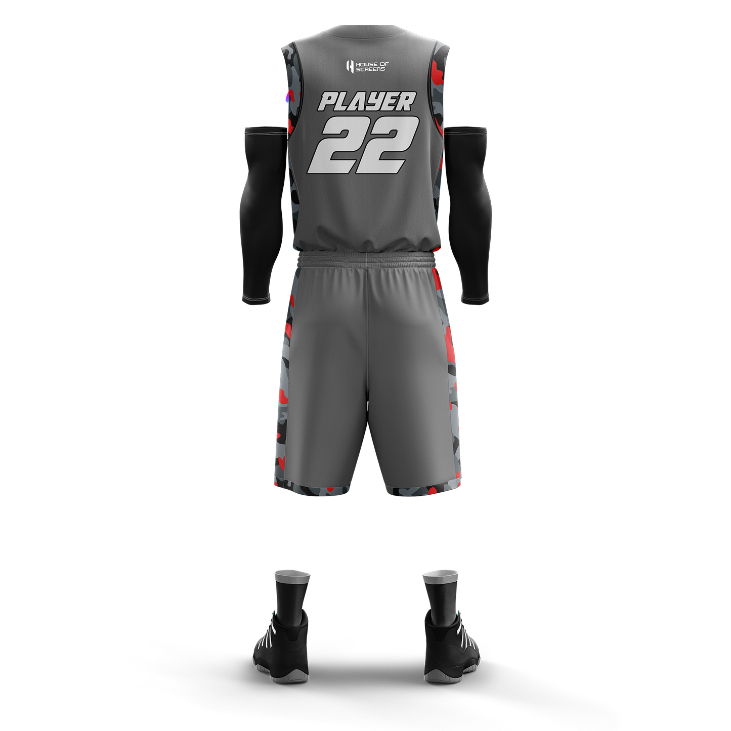 Custom KIDS Basketball Jersey and Shorts Set with Personalized Player Name, Number, and Team Name | HX29BS | Customize This!