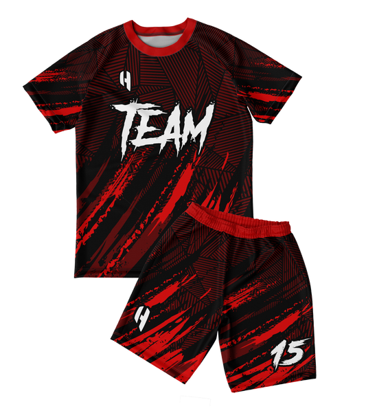 Custom Badminton Jersey and Shorts Set with Personalized Name, Number, and Team Name | HX031BD | Customize This!