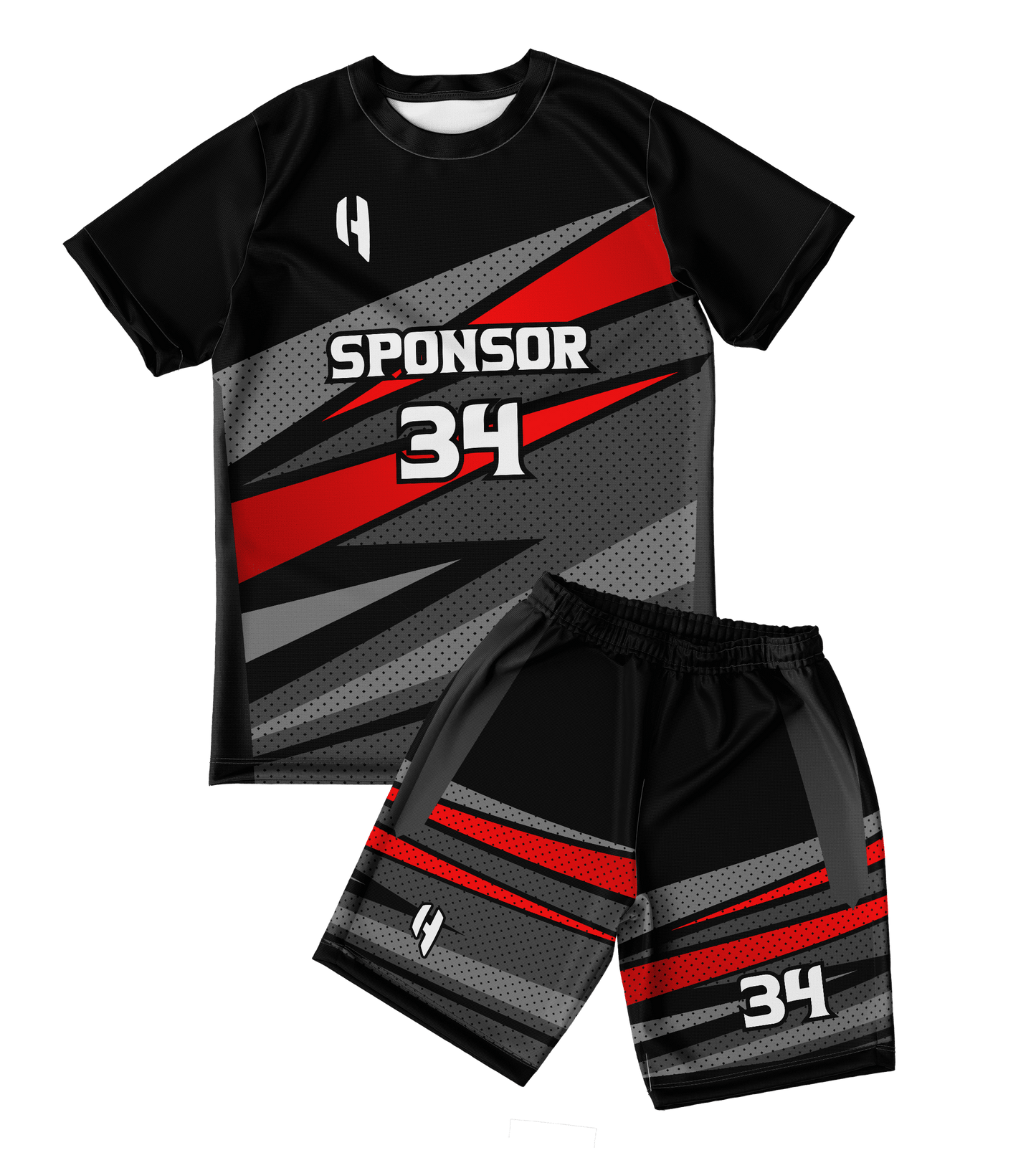 Custom Badminton Jersey and Shorts Set with Personalized Name, Number, and Team Name | HX33BD | Customize This!