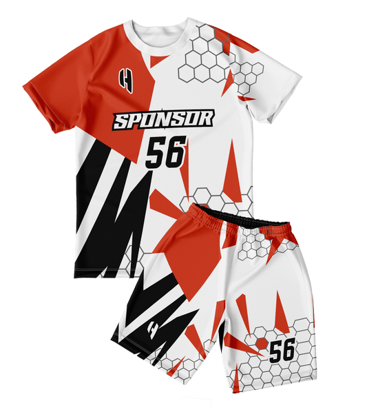 Custom Badminton Jersey and Shorts Set with Personalized Name, Number, and Team Name | HX37BD | Customize This!