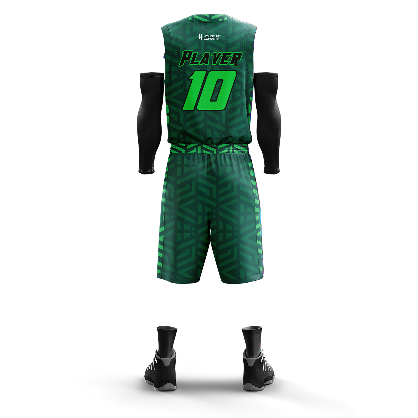 Custom KIDS Basketball Jersey and Shorts Set with Personalized Player Name, Number, and Team Name | HX49BS | Customize This!