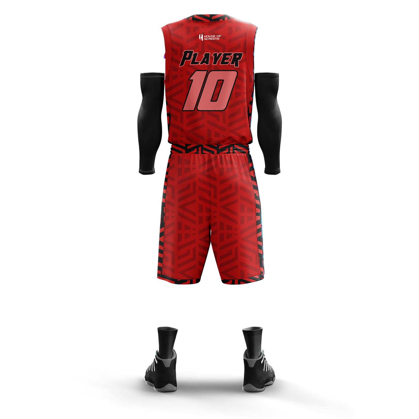 Custom KIDS Basketball Jersey and Shorts Set with Personalized Player Name, Number, and Team Name | HX50BS | Customize This!