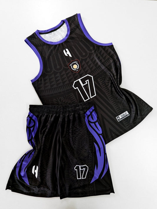 Custom Basketball Jersey and Shorts Set with Personalized Player Name, Number, and Team Name | HX412BS | Customize This!