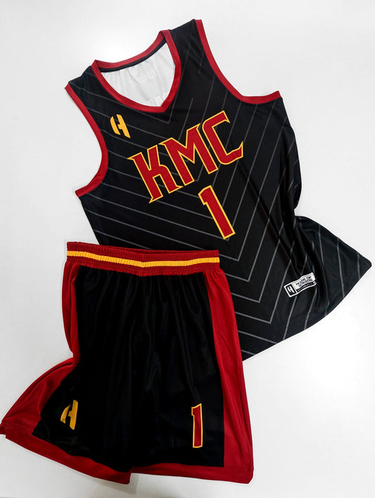 Custom Basketball Jersey and Shorts Set with Personalized Player Name, Number, and Team Name | HX415BS | Customize This!