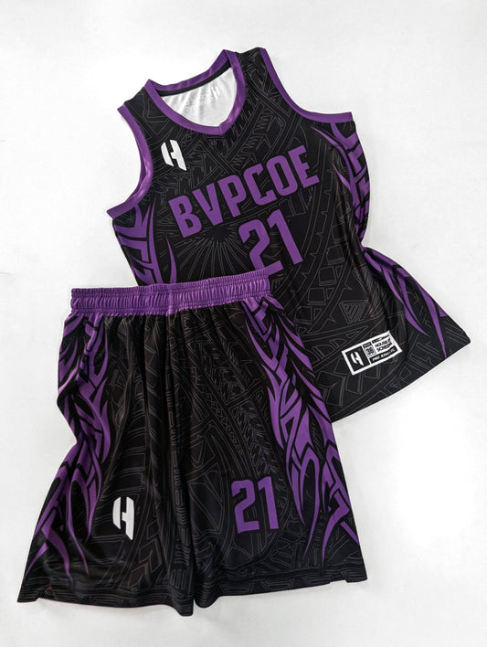 Custom Basketball Jersey and Shorts Set with Personalized Player Name, Number, and Team Name | HX421BS | Customize This!