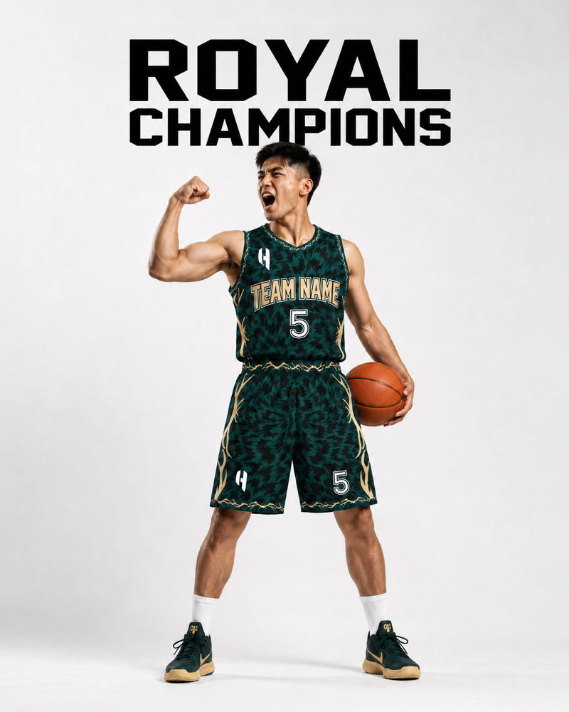 Royal Basketball Uniforms