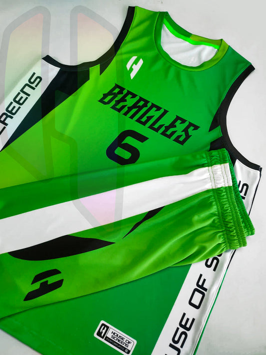 Custom KIDS Basketball Jersey and Shorts Set with Personalized Player Name, Number, and Team Name | HX92BS | Customize This!