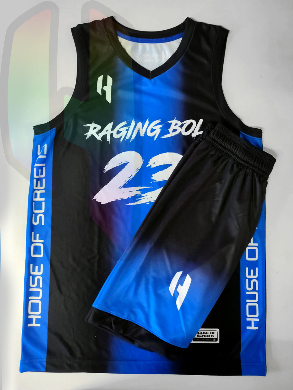 Custom KIDS Basketball Jersey and Shorts Set with Personalized Player Name, Number, and Team Name | HX94BS | Customize This!