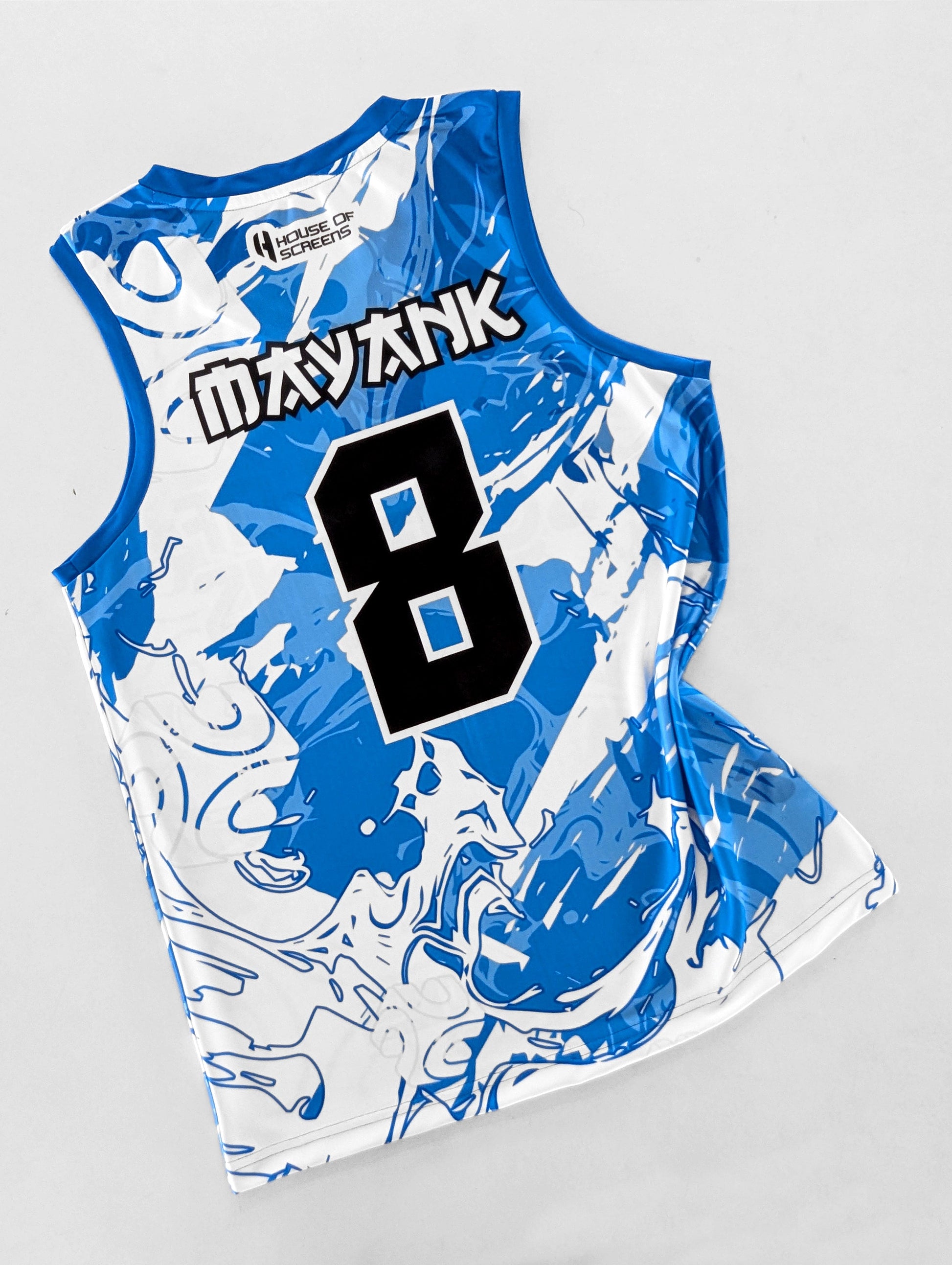 Sublimation Lakers Shirt Blue Blue Royal Blue Blue Sublimation