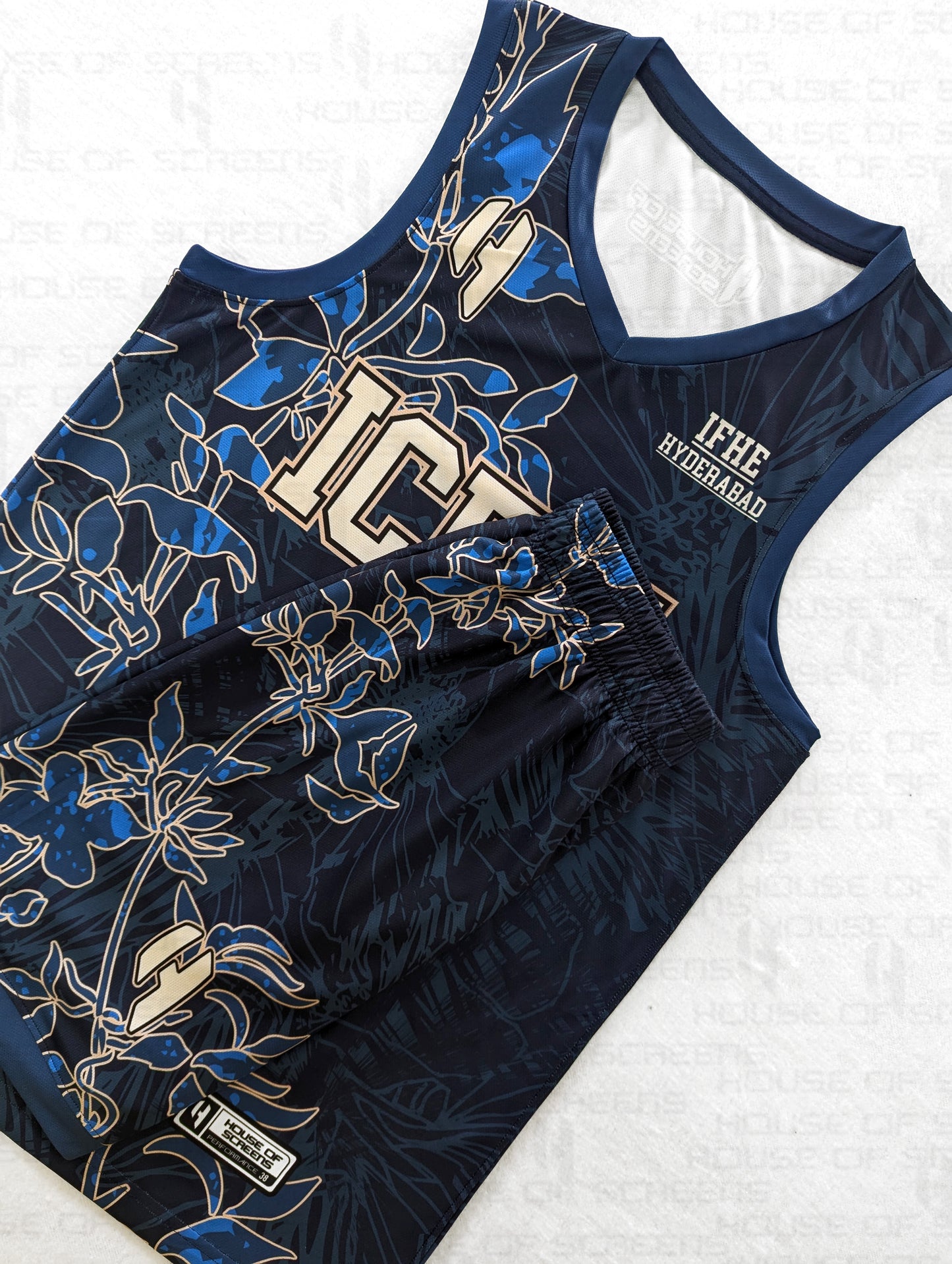 Custom Basketball Jersey and Shorts Set with Personalized Player Name, Number, and Team Name | HX394BS | Customize This!