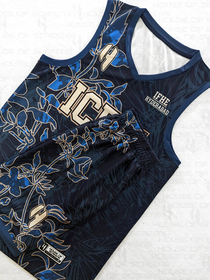 Custom Basketball Jersey and Shorts Set with Personalized Player Name, Number, and Team Name | HX394BS | Customize This!