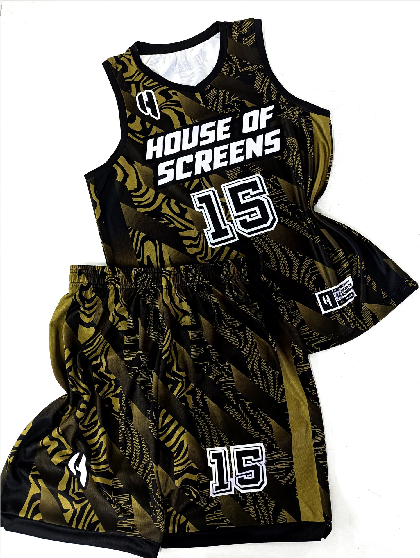 Custom Basketball Jersey and Shorts Set with Personalized Player Name, Number, and Team Name | HX482BS | Customize This!