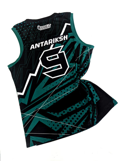 Custom Basketball Jersey and Shorts Set with Personalized Player Name, Number, and Team Name | HX477BS | Customize This!