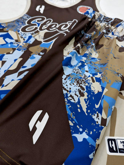 Custom KIDS Basketball Jersey and Shorts Set with Personalized Player Name, Number, and Team Name | | HX160BS | Customize This!