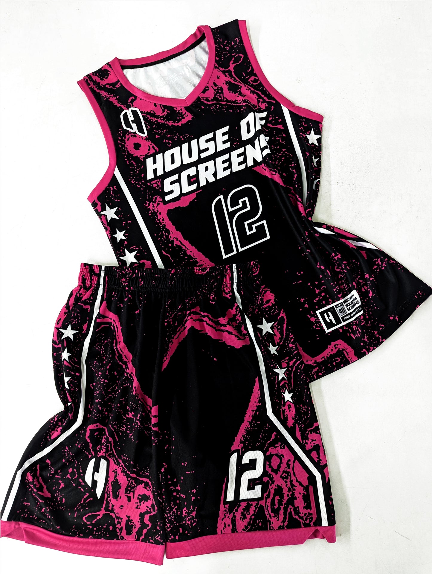 Custom Basketball Jersey and Shorts Set with Personalized Player Name, Number, and Team Name | HX481BS | Customize This!