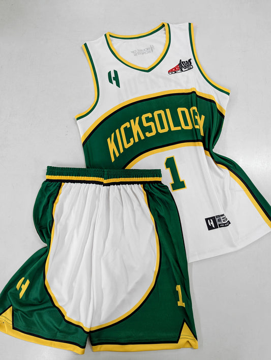Custom Basketball Jersey and Shorts Set with Personalized Player Name, Number, and Team Name | HX465BS | Customize This!