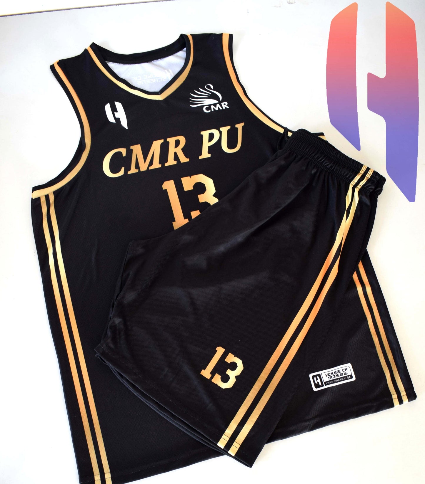 Custom KIDS Basketball Jersey and Shorts Set with Personalized Player Name, Number, and Team Name | HX64BS | Customize This!
