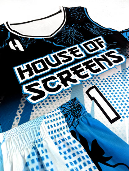 Premium PRO Custom Basketball Jersey and Shorts Set with Enhanced Side Cuts| Personalized Player Name, Number, and Team Name | HX490BS-PRO | Customize This!