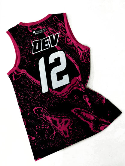 Custom Basketball Jersey and Shorts Set with Personalized Player Name, Number, and Team Name | HX481BS | Customize This!