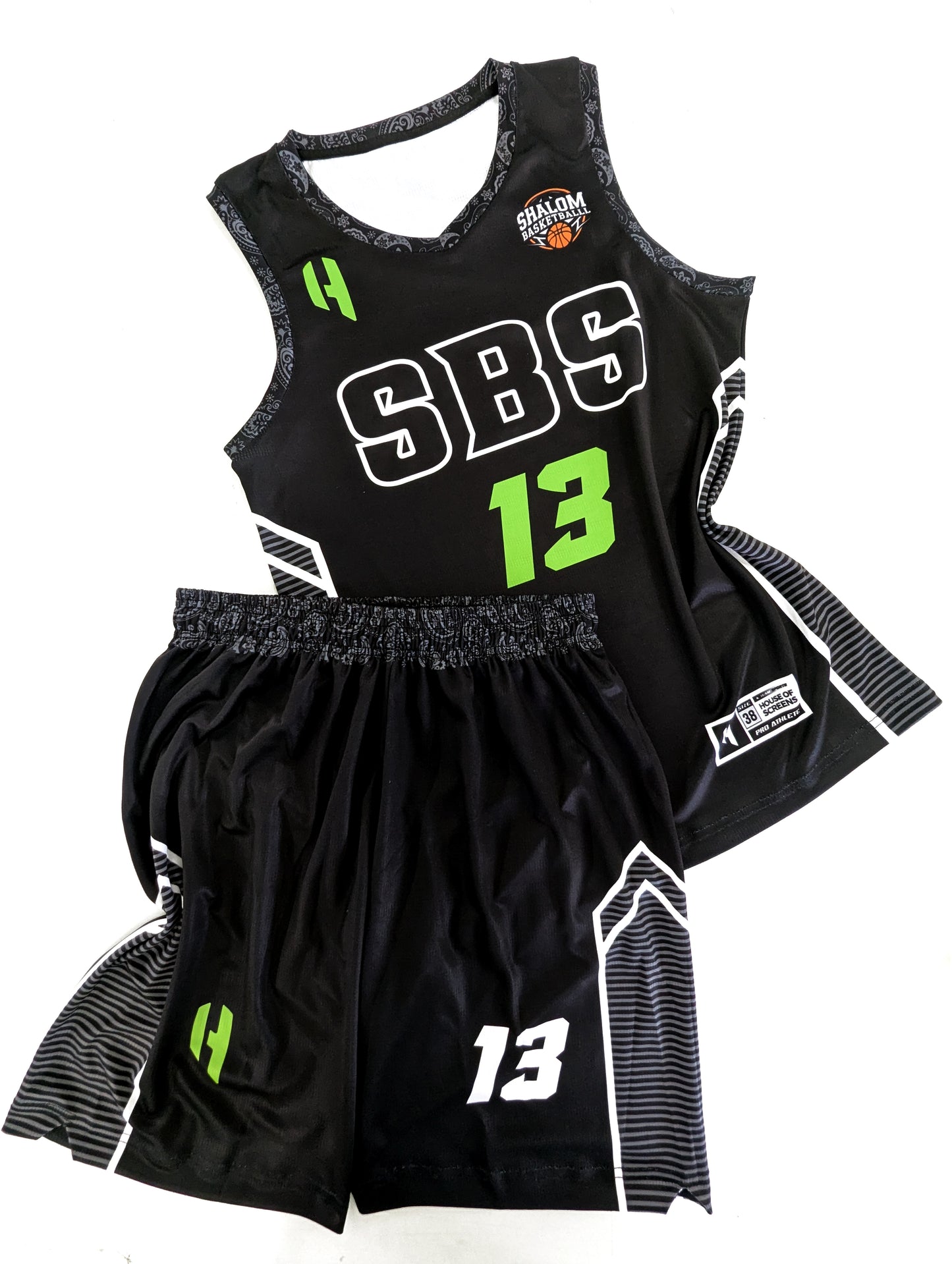 Custom Basketball Jersey and Shorts Set with Personalized Player Name, Number, and Team Name | HX518BS | Customize This!