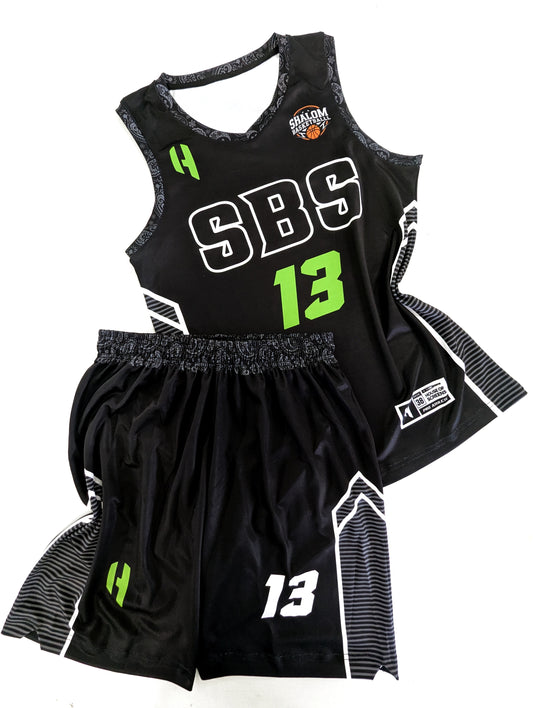 Custom Basketball Jersey and Shorts Set with Personalized Player Name, Number, and Team Name | HX518BS | Customize This!
