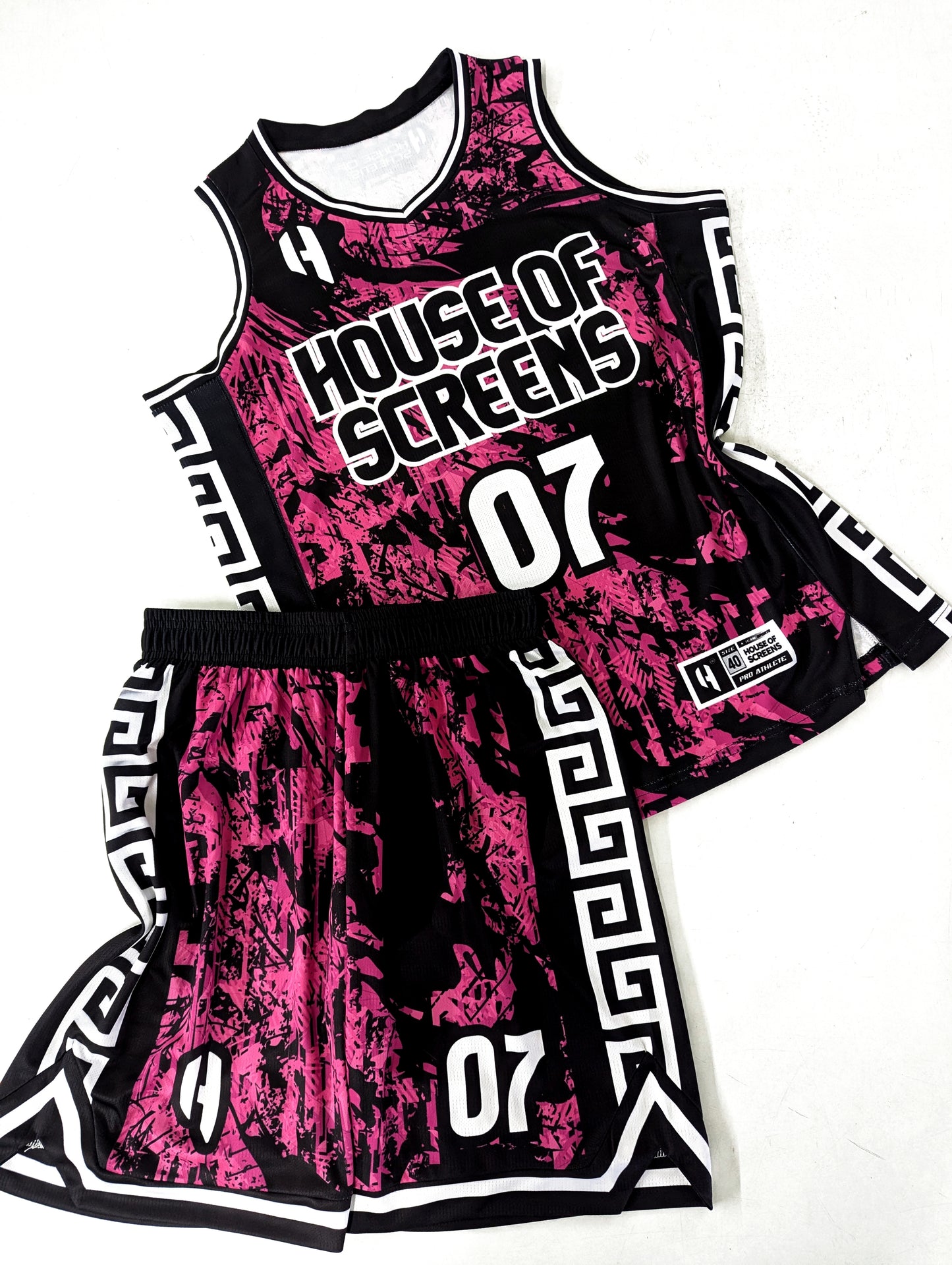 Premium PRO Custom Basketball Jersey and Shorts Set with Enhanced Side Cuts| Personalized Player Name, Number, and Team Name | HX498BS-PRO | Customize This!