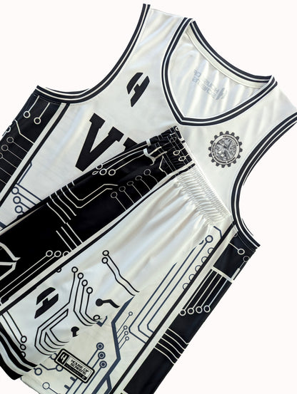Custom Basketball Jersey and Shorts Set with Personalized Player Name, Number, and Team Name | HX365BS | Customize This!