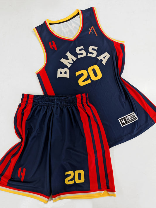 Custom Basketball Jersey and Shorts Set with Personalized Player Name, Number, and Team Name | HX463BS | Customize This!
