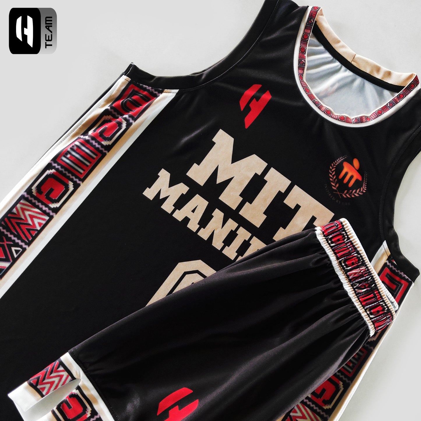 Custom KIDS Basketball Jersey and Shorts Set with Personalized Player Name, Number, and Team Name | HX148BS | Customize This!