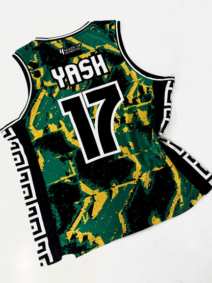 Premium PRO Custom Basketball Jersey and Shorts Set with Enhanced Side Cuts| Personalized Player Name, Number, and Team Name | HX499BS-PRO | Customize This!