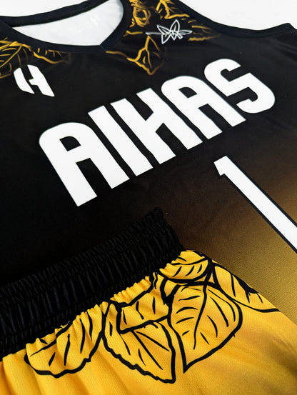 Custom Basketball Jersey and Shorts Set with Personalized Player Name, Number, and Team Name | HX210BS | Customize This!